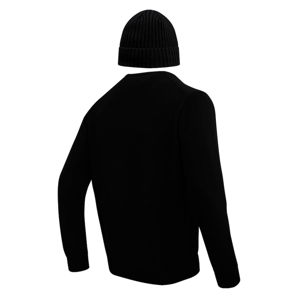 Pittsburgh Steelers Pro Standard Crewneck Pullover Sweater & Cuffed Knit Hat Box Gift Set Black
