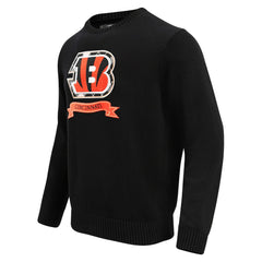 Cincinnati Bengals Pro Standard Prep Knit Sweater Black