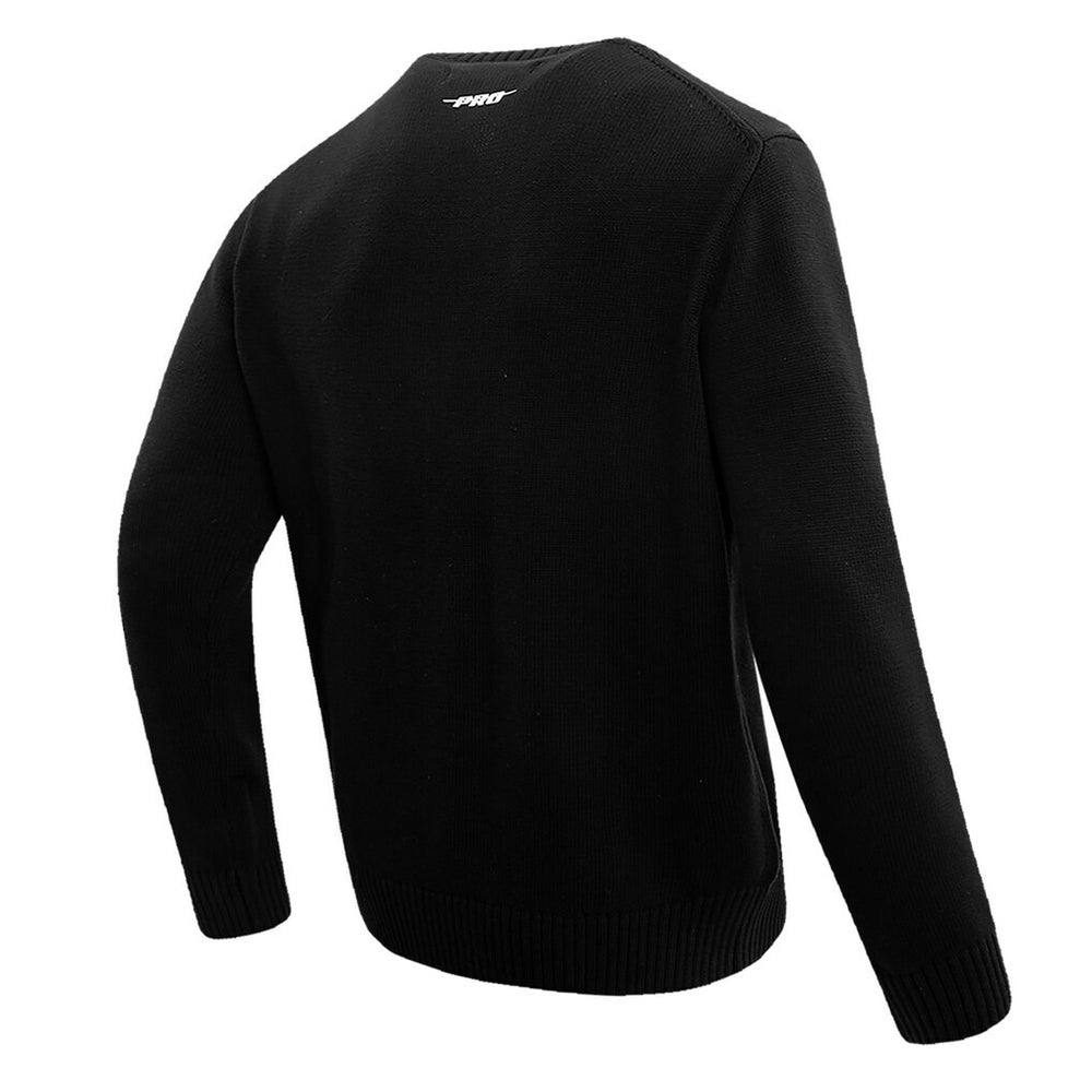 Las Vegas Raiders Pro Standard Prep Knit Sweater Black