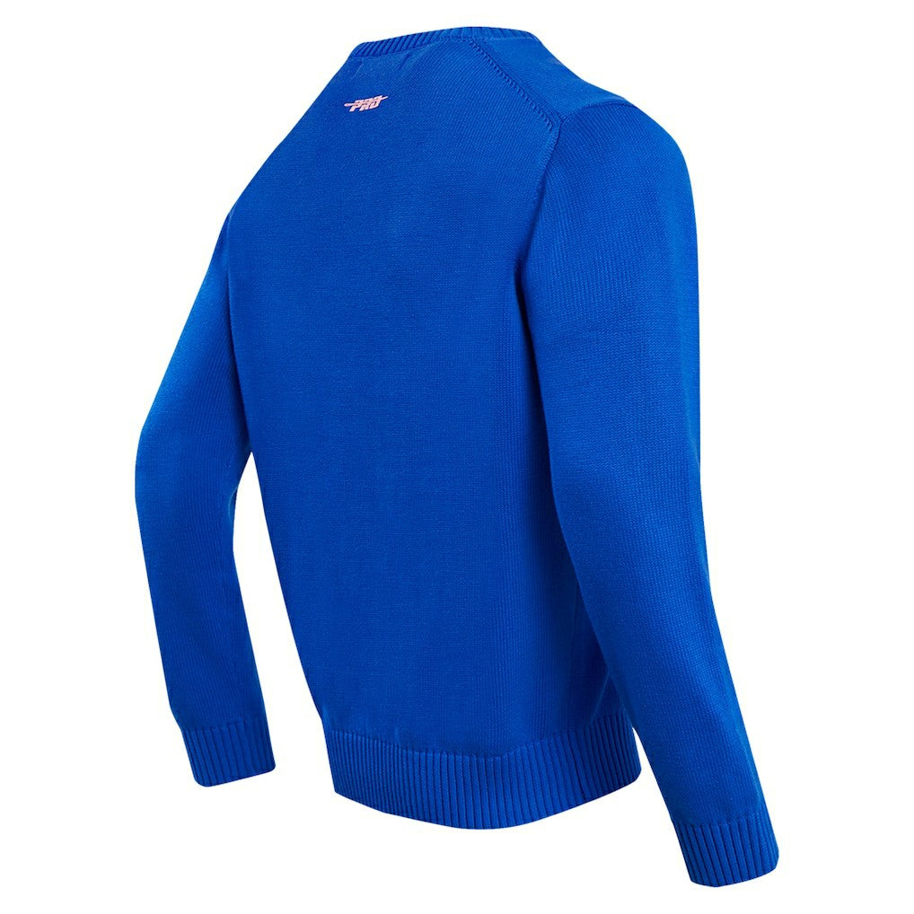 Buffalo Bills Pro Standard Prep Knit Sweater Royal