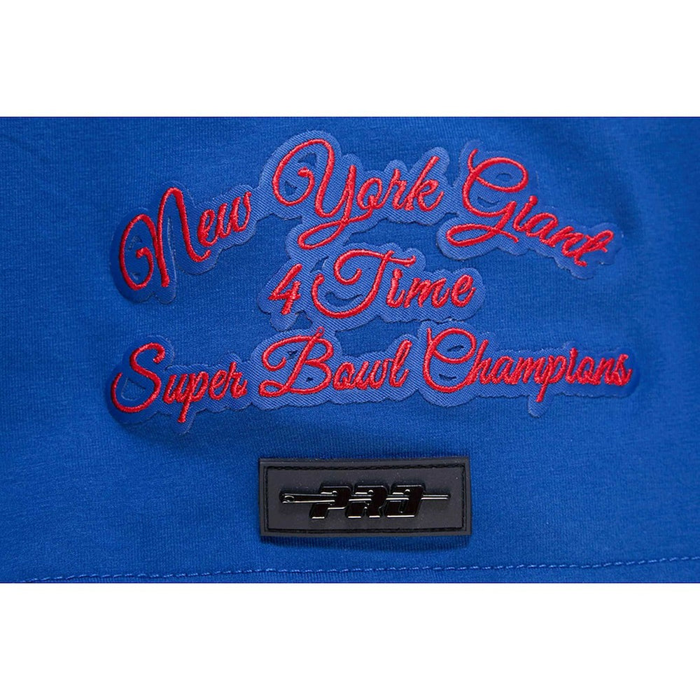 New York Giants Pro Standard Hybrid T-Shirt Royal