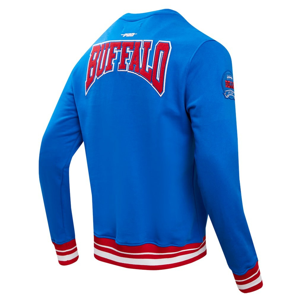 Buffalo Bills Pro Standard Crest Emblem Pullover Sweatshirt Royal