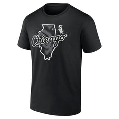 Chicago White Sox Hometown Sox State T-Shirt - Black - MLB Discount