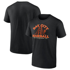San Francisco Giants Hometown Bay City Baseball T-Shirt - Black - MLB Online