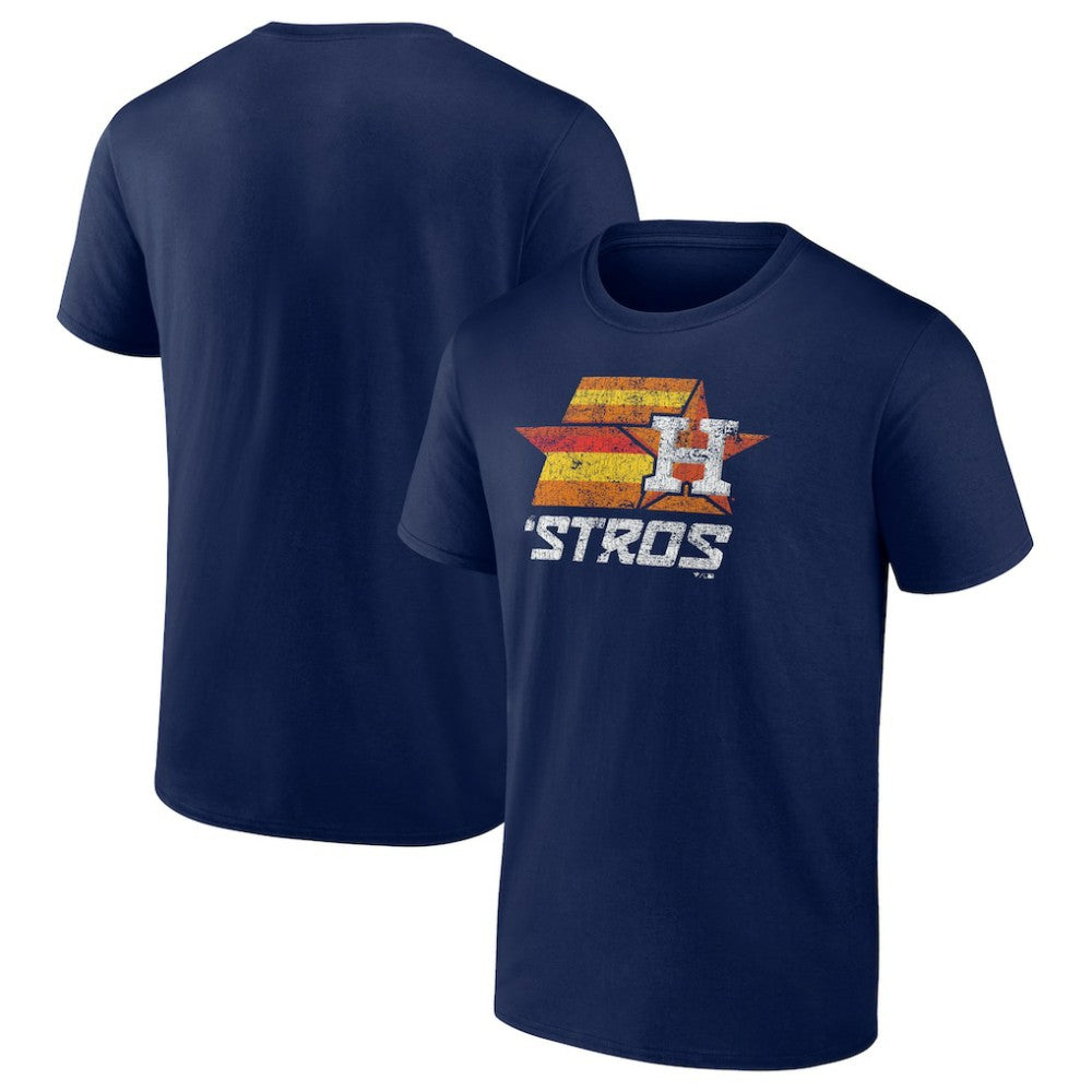 Houston Astros Hometown Throwback Stros T-Shirt - Navy - MLB Sale