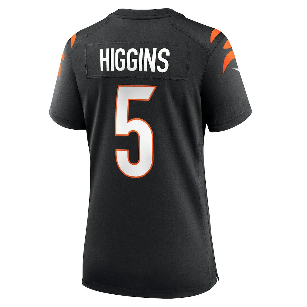 Nike Tee Higgins Cincinnati Bengals Women's Game Player Jersey Black