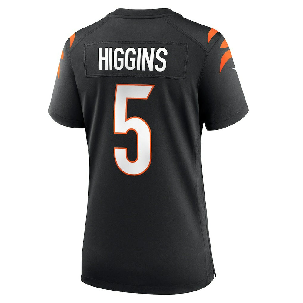 Nike Tee Higgins Cincinnati Bengals Women's Game Player Jersey Black