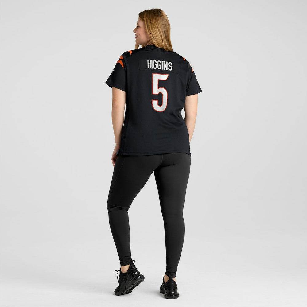 Nike Tee Higgins Cincinnati Bengals Women's Game Player Jersey Black
