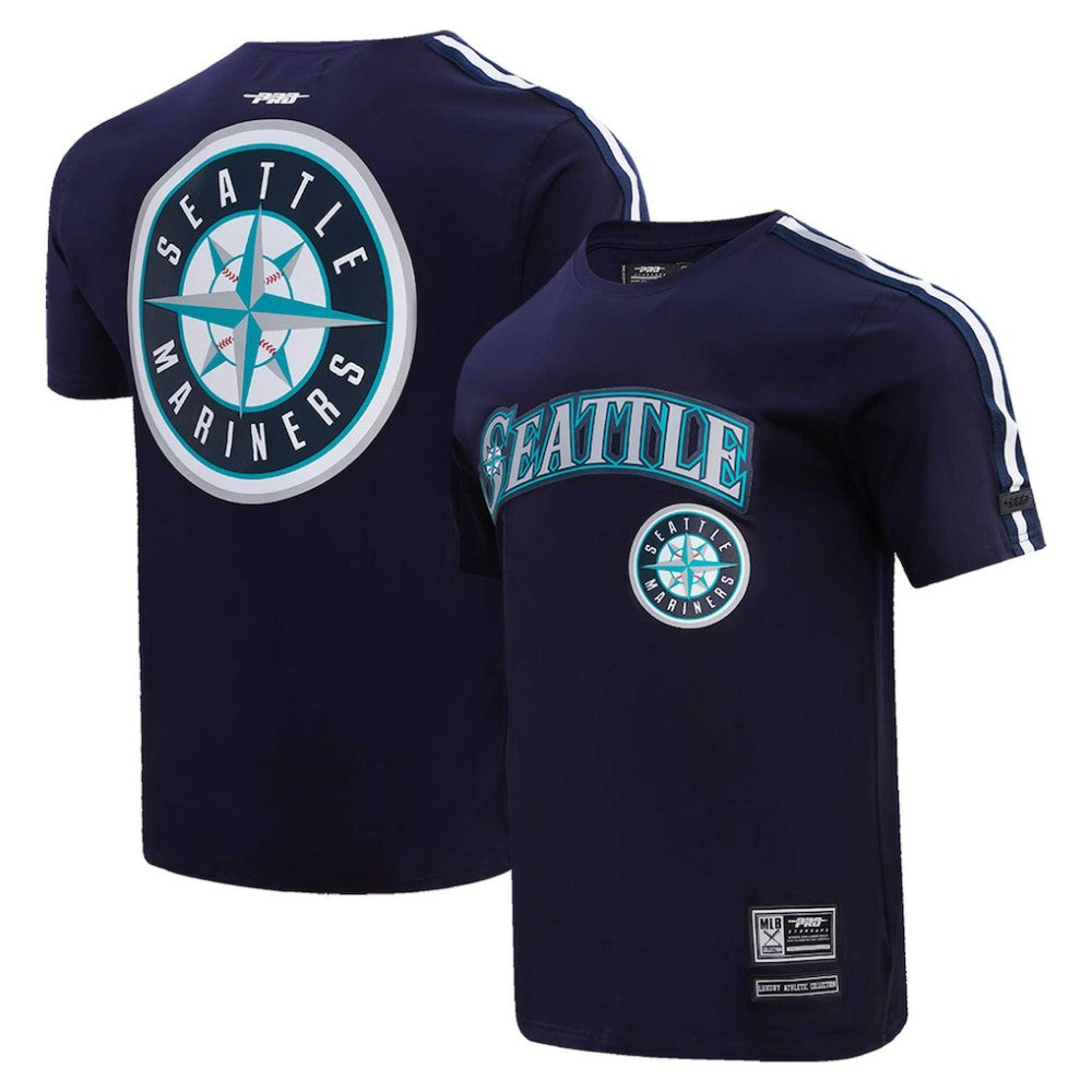 Seattle Mariners Pro Standard Taping T-Shirt - Navy/ - MLB Online