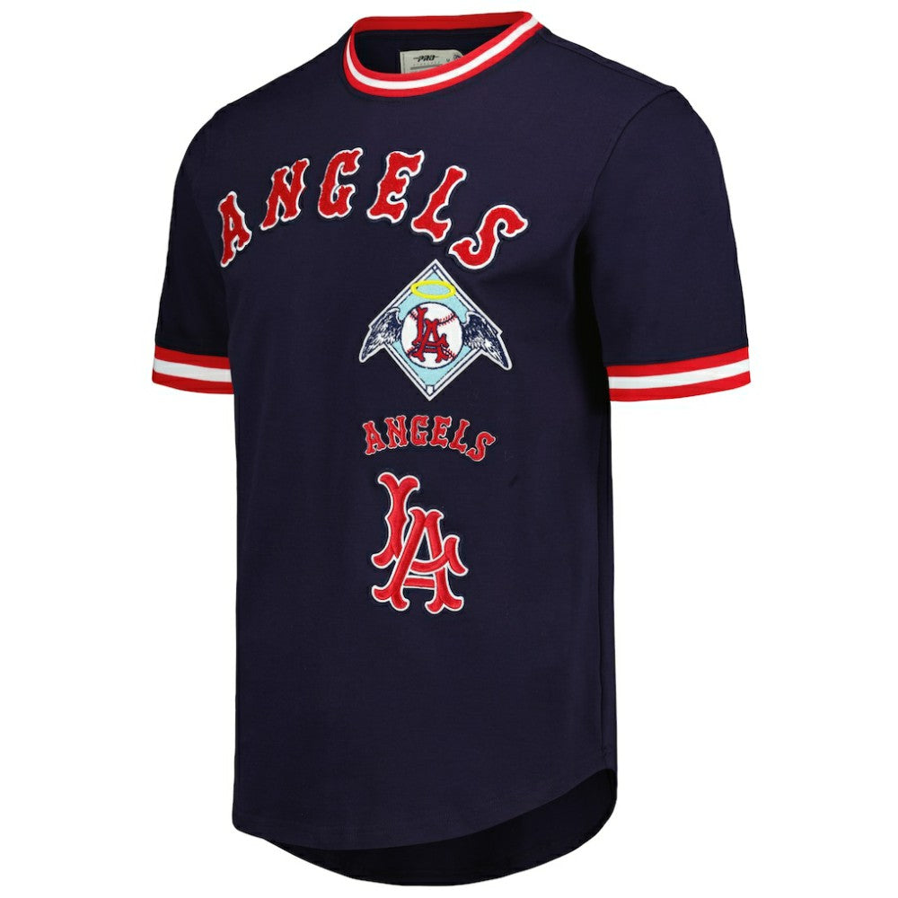 Los Angeles Angels Pro Standard Cooperstown Collection Retro Classic T-Shirt - Navy - MLB on Sale
