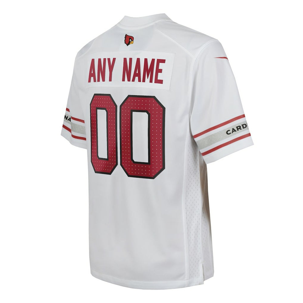 Nike Arizona Cardinals Youth Custom Game Jersey White