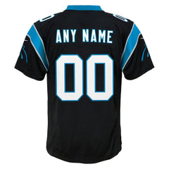 Nike Carolina Panthers Youth Custom Game Jersey Black