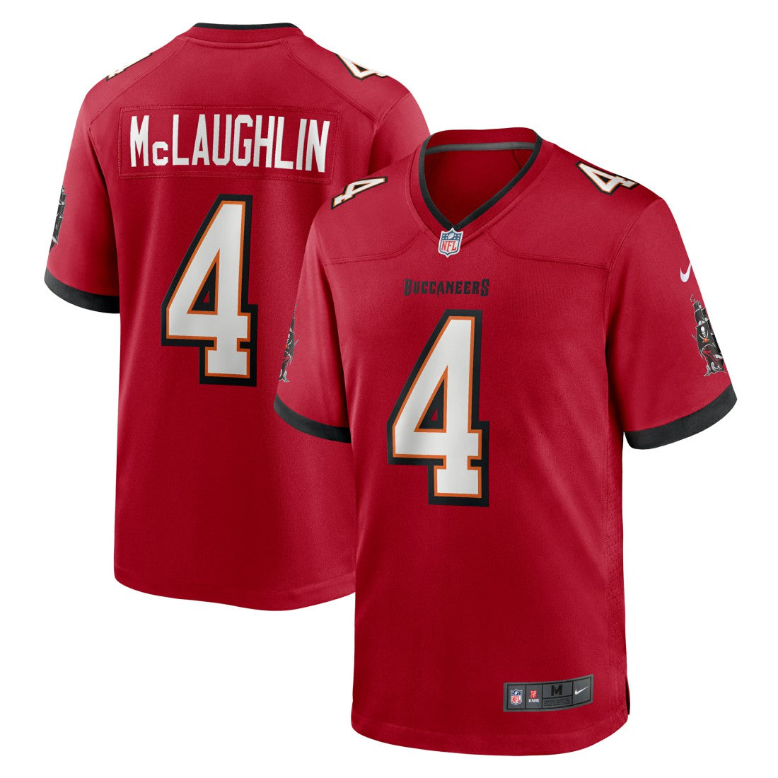 Nike Chase McLaughlin Tampa Bay Buccaneers Game Player Jersey Red