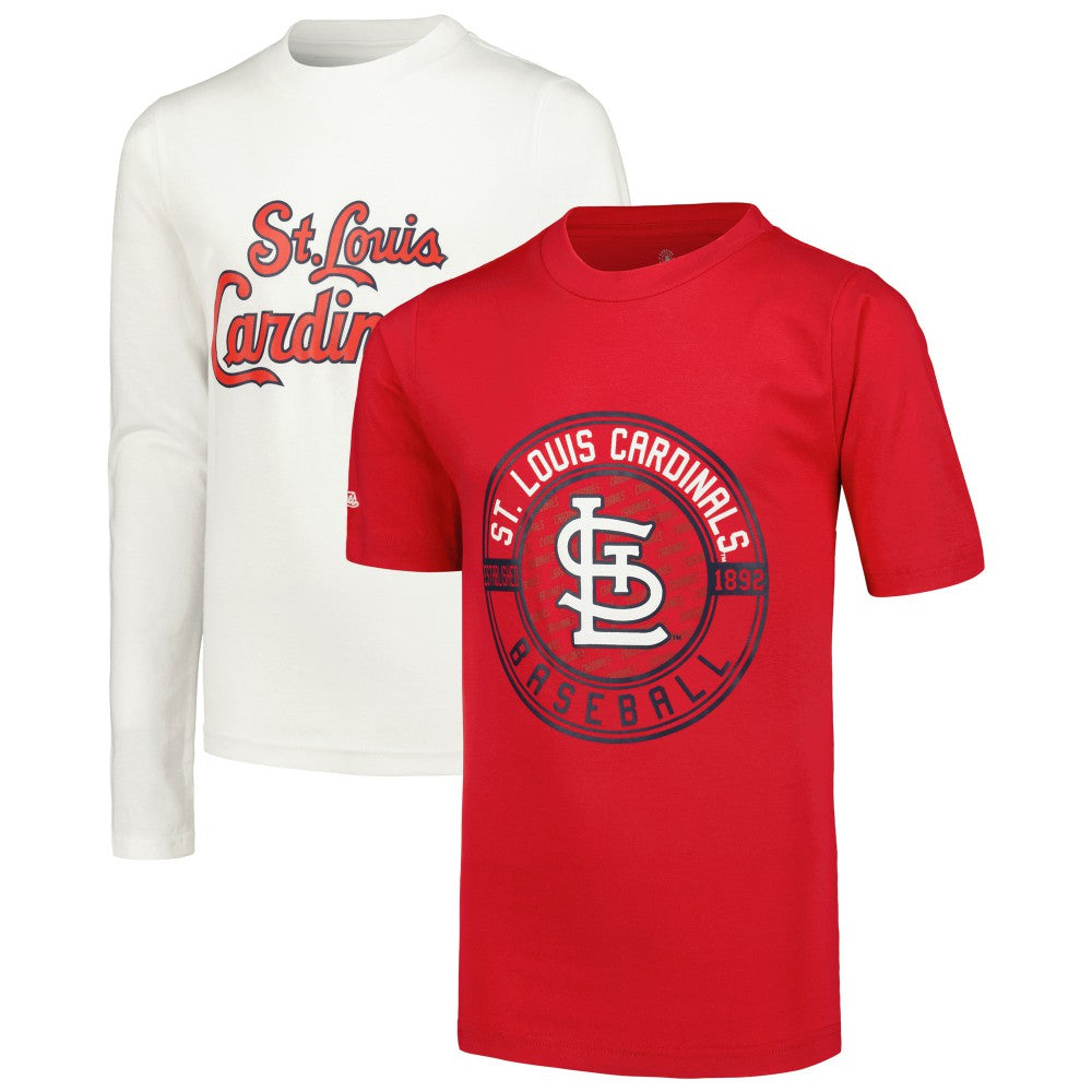 St. Louis Cardinals Stitches Youth T-Shirt Combo Set - Red/White - MLB Online