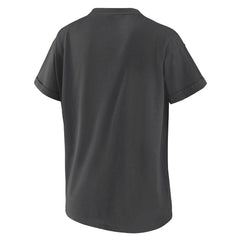 Carolina Panthers WEAR by Erin Andrews Women's Boyfriend T-Shirt Charcoal