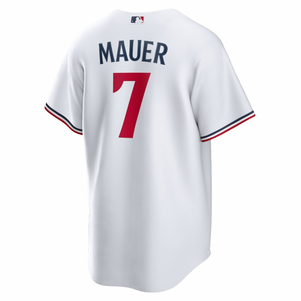Joe Mauer Minnesota Twins Nike Home Retired Player Replica Jersey - White - Nike Online