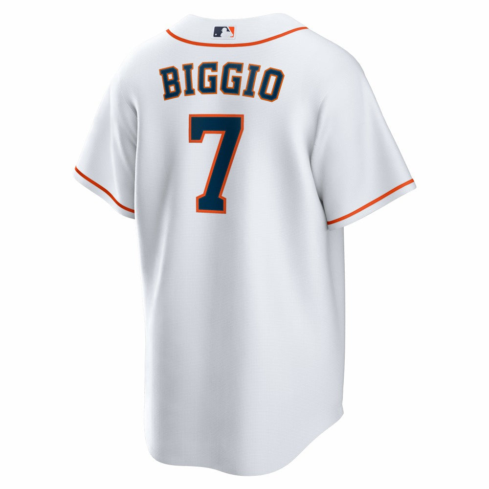 Craig Biggio Houston Astros Nike Home Retired Player Replica Jersey - White - Nike Lifestyle