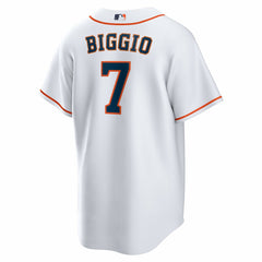 Craig Biggio Houston Astros Nike Home Retired Player Replica Jersey - White - Nike Lifestyle