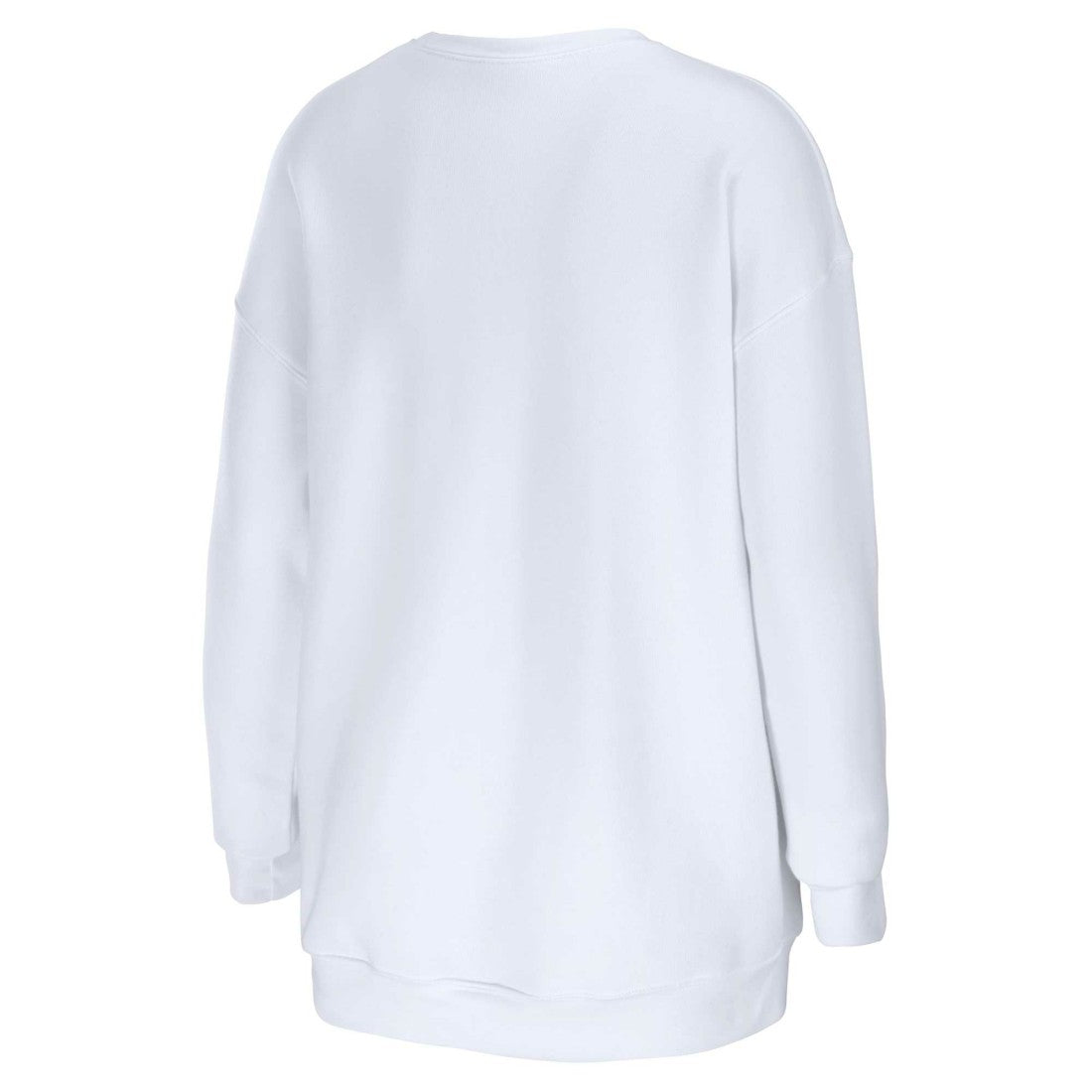 Tampa Bay Buccaneers WEAR by Erin Andrews Women's Domestic Pullover Sweatshirt White