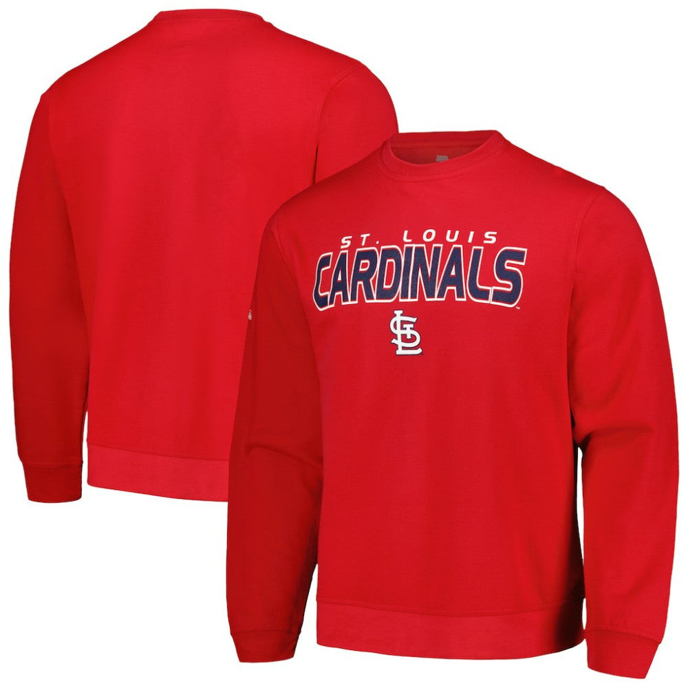 St. Louis Cardinals Stitches Pullover Sweatshirt - Red - MLB on Sale