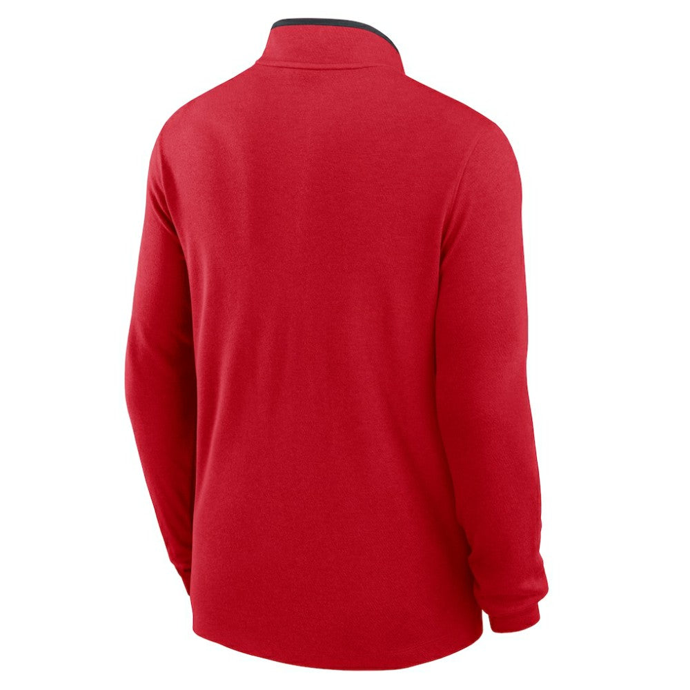 Philadelphia Phillies Nike Dri-FIT Victory Half-Zip Pullover - Red - Nike Lifestyle