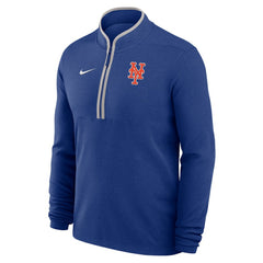 New York Mets Nike Dri-FIT Victory Half-Zip Pullover - Royal - Nike on Sale