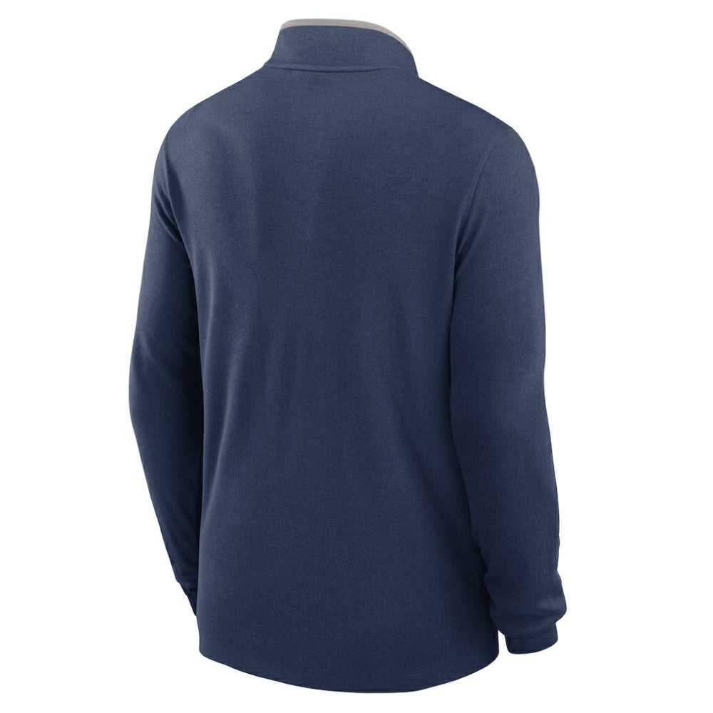 Detroit Tigers Nike Dri-FIT Victory Half-Zip Pullover - Navy - Nike Discount