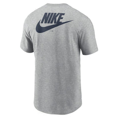 Boston Red Sox Nike Cooperstown Collection Large Logo 2-Hit T-Shirt - Heather Gray - Nike Discount