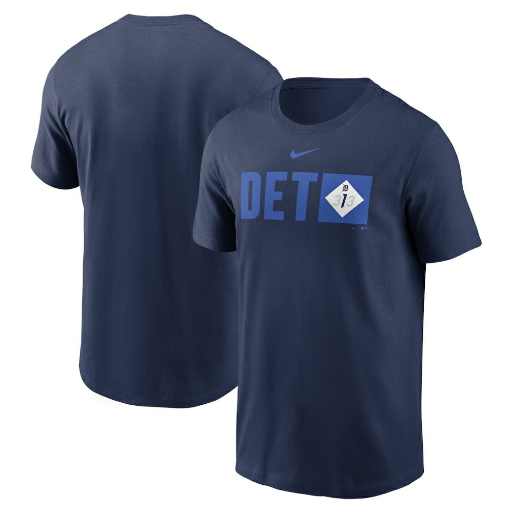 Detroit Tigers Nike City Connect Tricode T-Shirt - Navy - Nike Online
