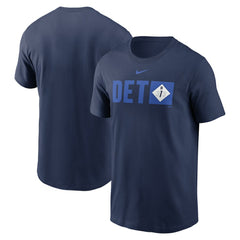 Detroit Tigers Nike City Connect Tricode T-Shirt - Navy - Nike Online