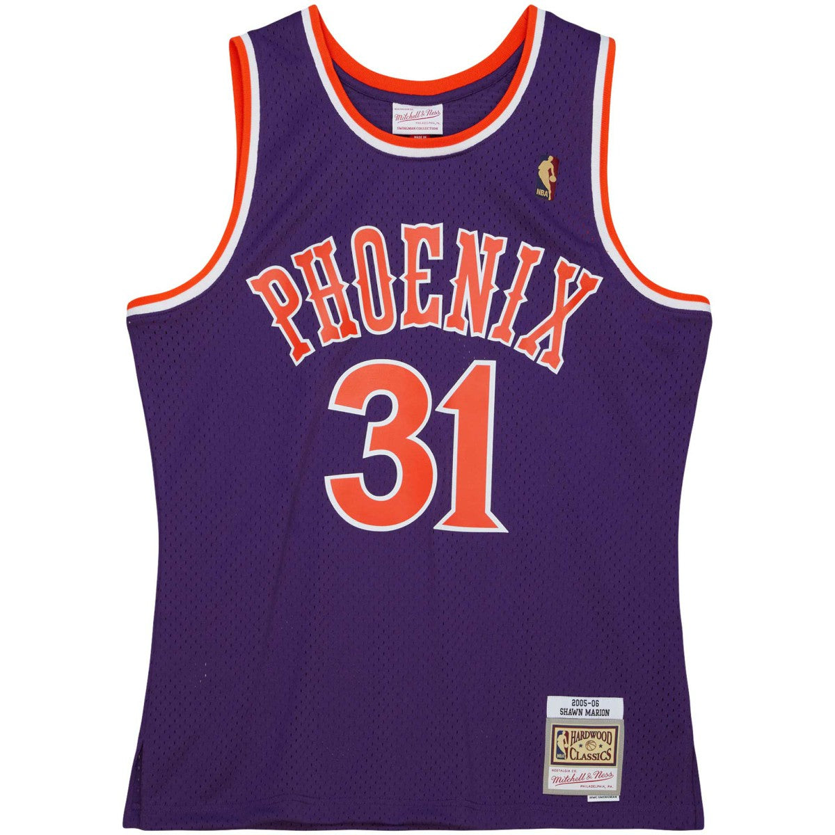 Shawn Marion Phoenix Suns 2005/06 Hardwood Classics Swingman Jersey Purple | Mitchell & Ness online