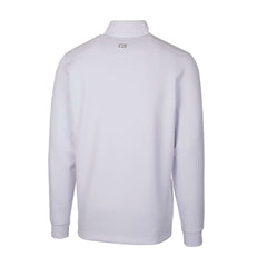 New York Yankees Cutter & Buck Traverse Stretch Quarter-Zip Pullover Top - White - MLB Discount