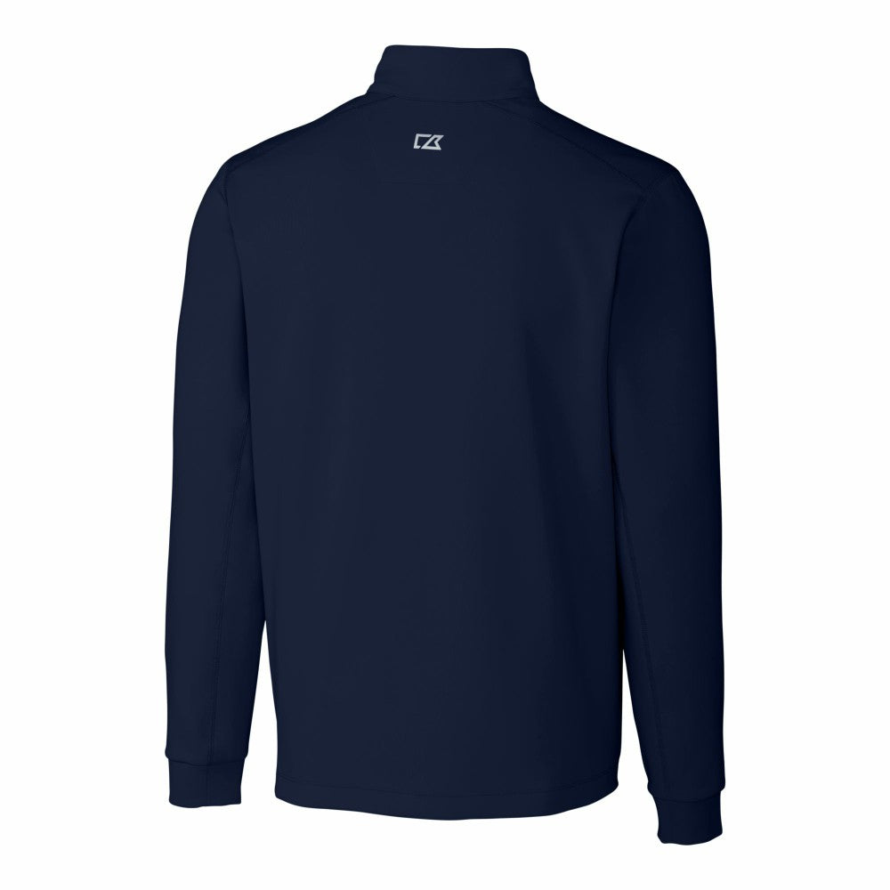 Cleveland Guardians Cutter & Buck Traverse Stretch Quarter-Zip Pullover Top - Navy - MLB Online