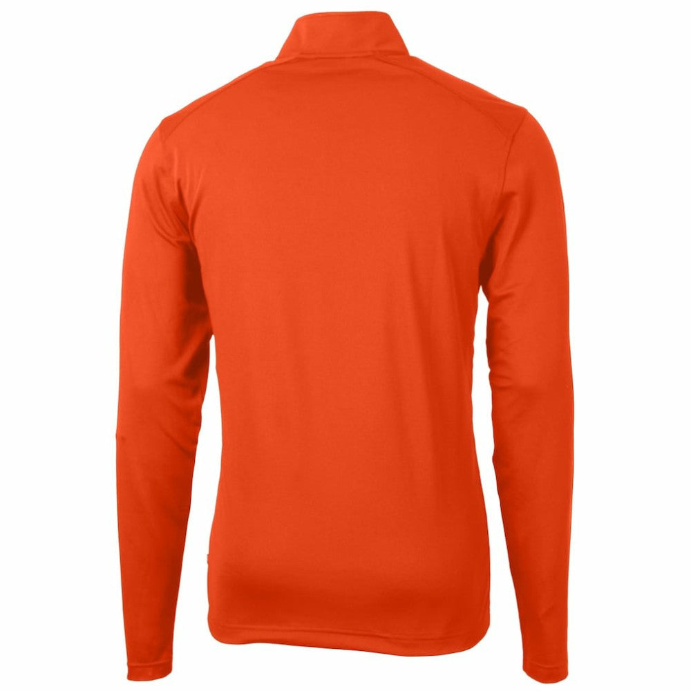 Baltimore Orioles Cutter & Buck Virtue Eco Pique Recycled Quarter-Zip Pullover Top - Orange - MLB Online