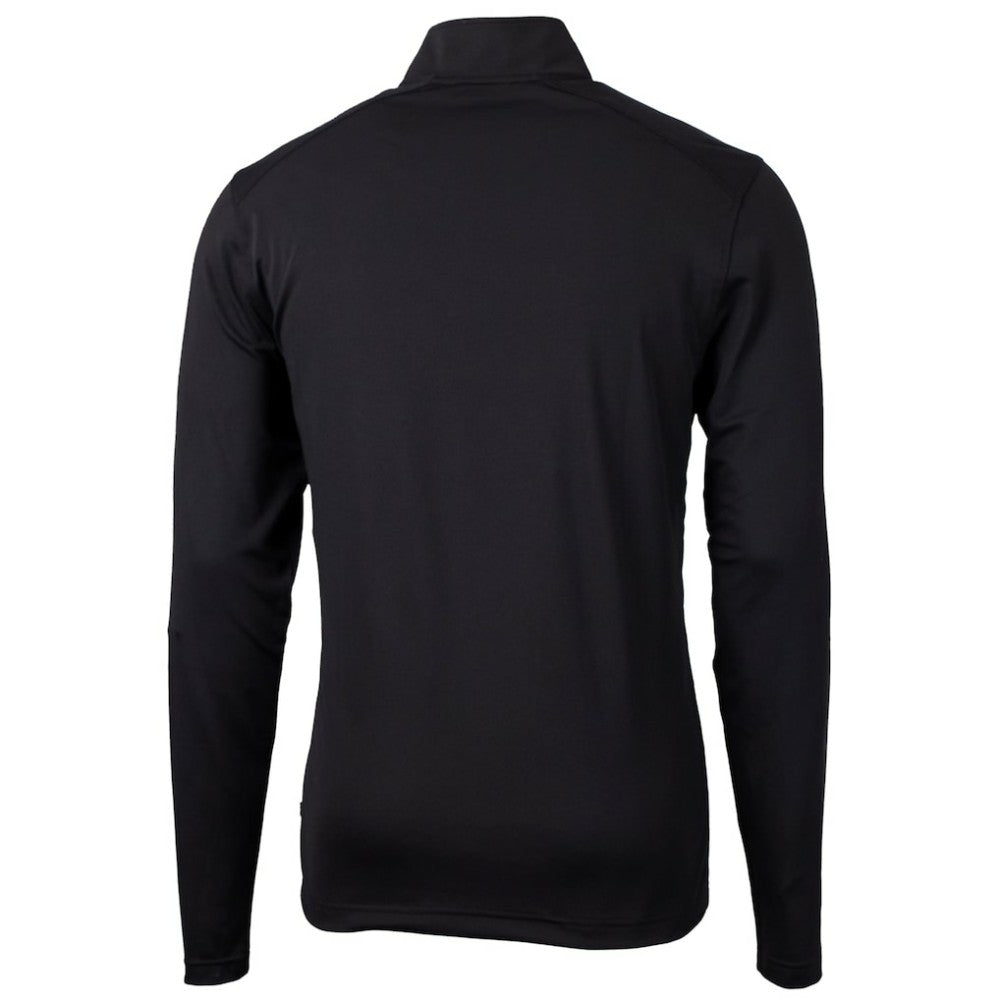 Baltimore Orioles Cutter & Buck Virtue Eco Pique Recycled Quarter-Zip Pullover Top - Black - MLB Online