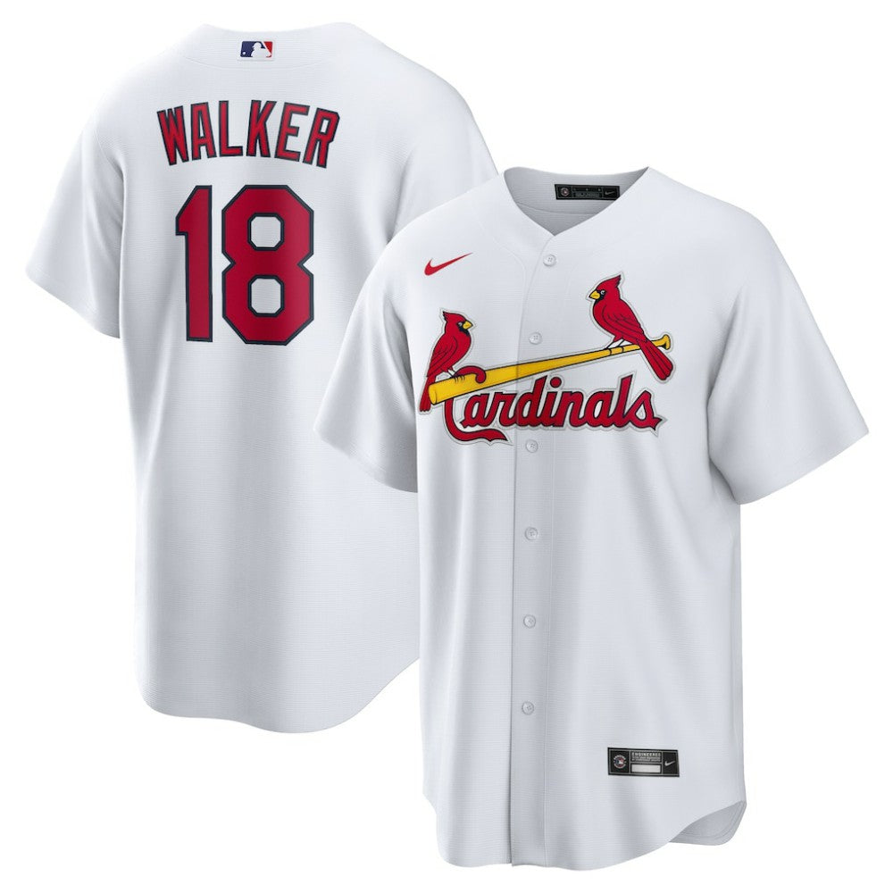 Jordan Walker St. Louis Cardinals Nike Home Official Replica Player Jersey - White - Nike Online