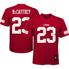Christian McCaffrey San Francisco 49ers Preschool Replica Player Jersey Scarlet