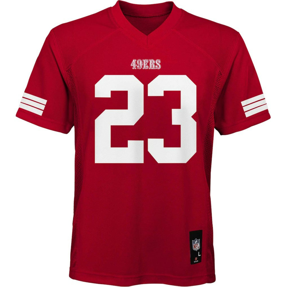 Christian McCaffrey San Francisco 49ers Preschool Replica Player Jersey Scarlet