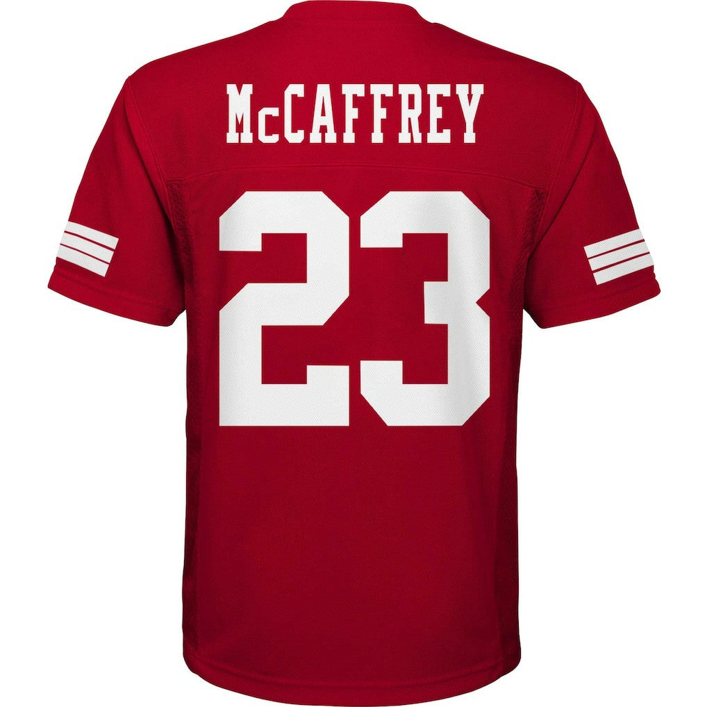 Christian McCaffrey San Francisco 49ers Preschool Replica Player Jersey Scarlet