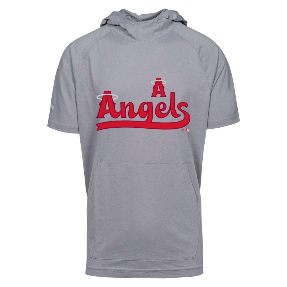 Los Angeles Angels Levelwear City Connect Phase Core Hoodie T-Shirt  - Gray - MLB Discount
