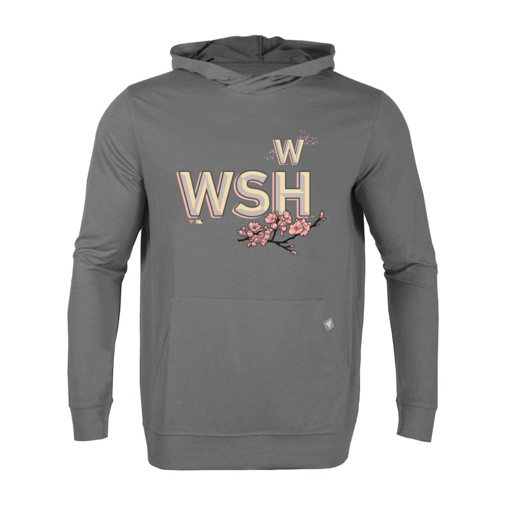 Washington Nationals Levelwear City Connect Relay Core Logo Pullover Hoodie - Gray - MLB Online