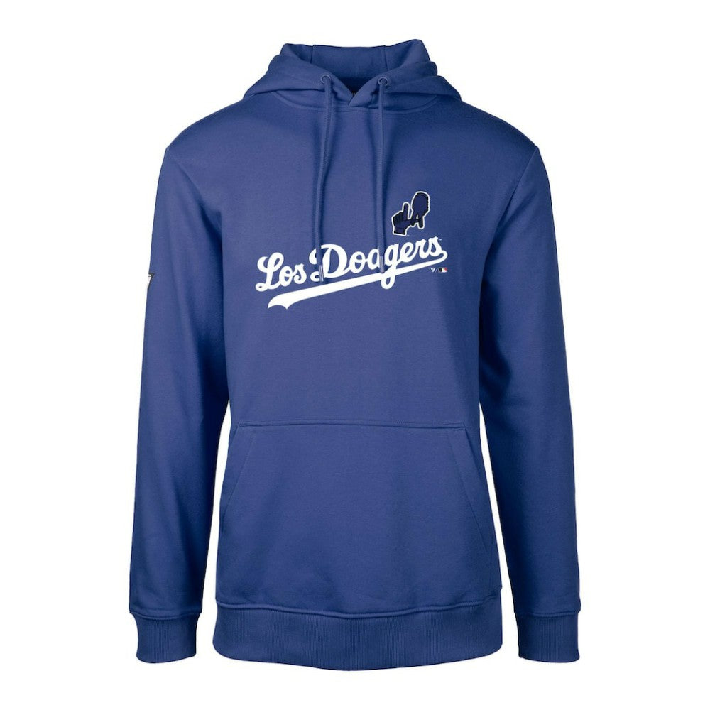 Los Angeles Dodgers Levelwear City Connect Podium Core Logo Pullover Hoodie - Royal - MLB on Sale