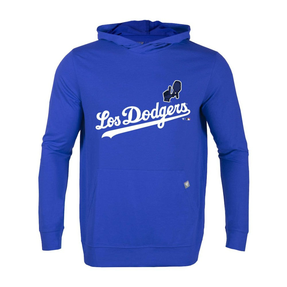 Los Angeles Dodgers Levelwear City Connect Relay Core Logo Pullover Hoodie - Royal - MLB Online