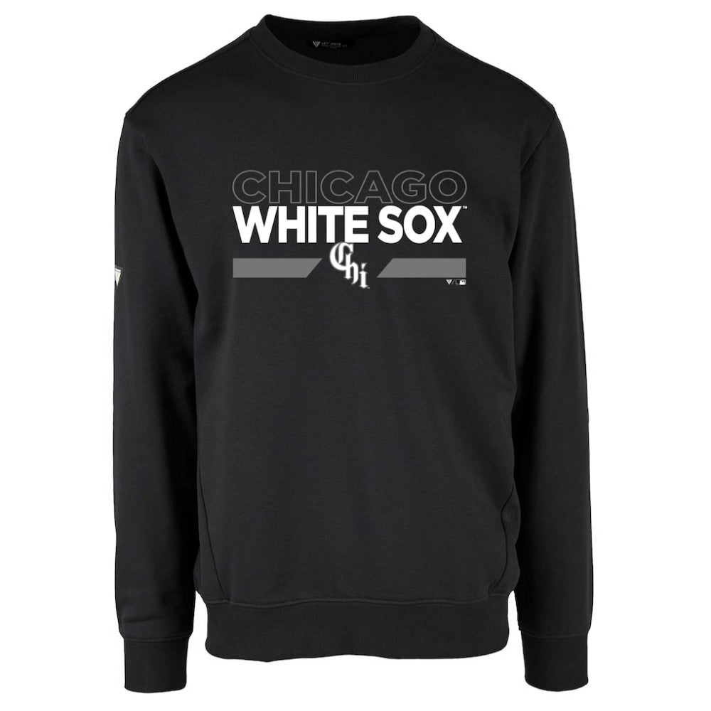 Chicago White Sox Levelwear City Connect Zane No Hitter Pullover Sweatshirt - Black - MLB Sale
