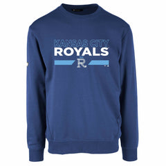 Kansas City Royals Levelwear City Connect Zane No Hitter Pullover Sweatshirt - Royal - MLB on Sale