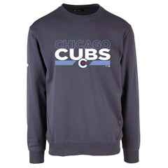Chicago Cubs Levelwear City Connect Zane No Hitter Pullover Sweatshirt - Navy - MLB Online