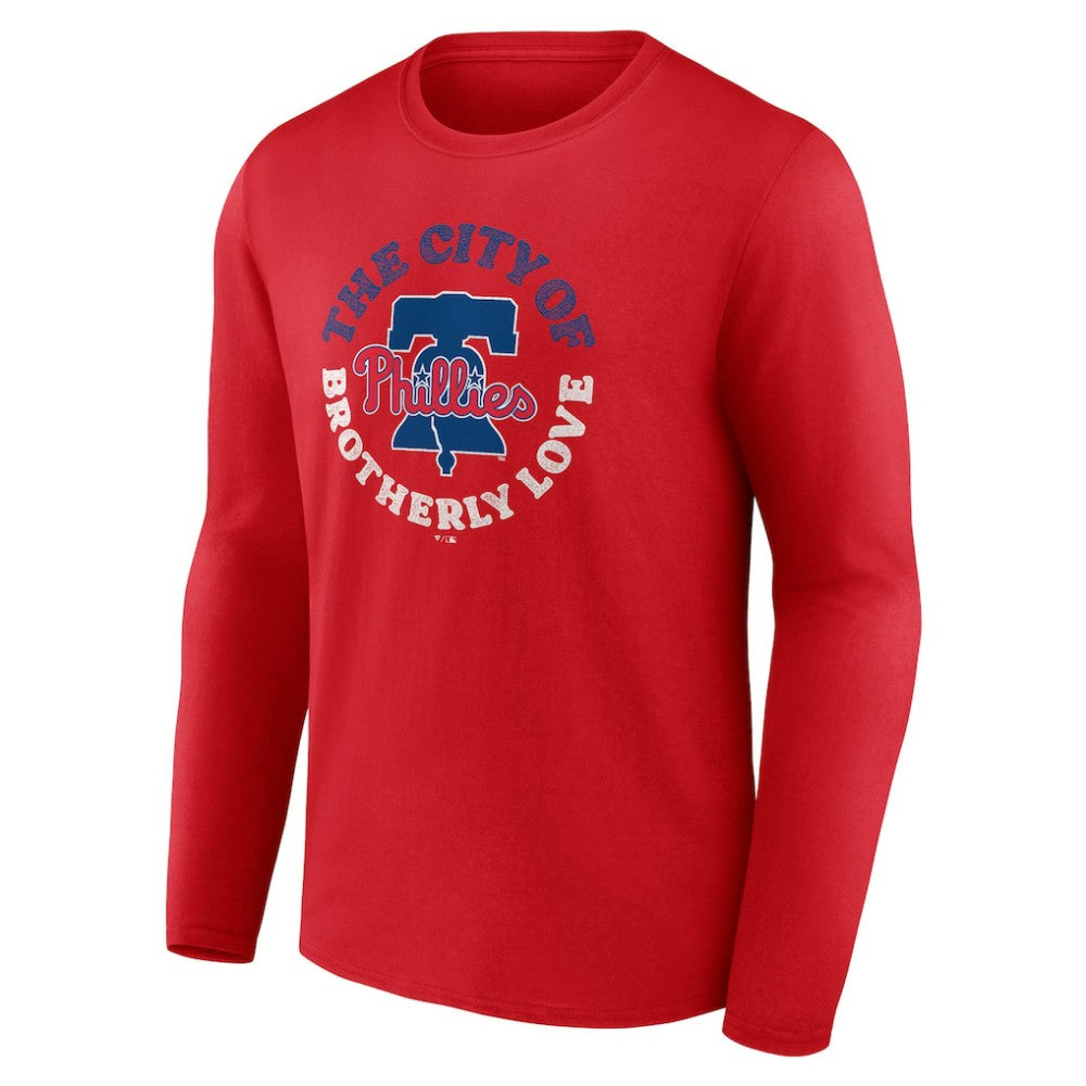 Philadelphia Phillies Hometown Collection The City of Brotherly Love T-Shirt - Red - MLB Sale