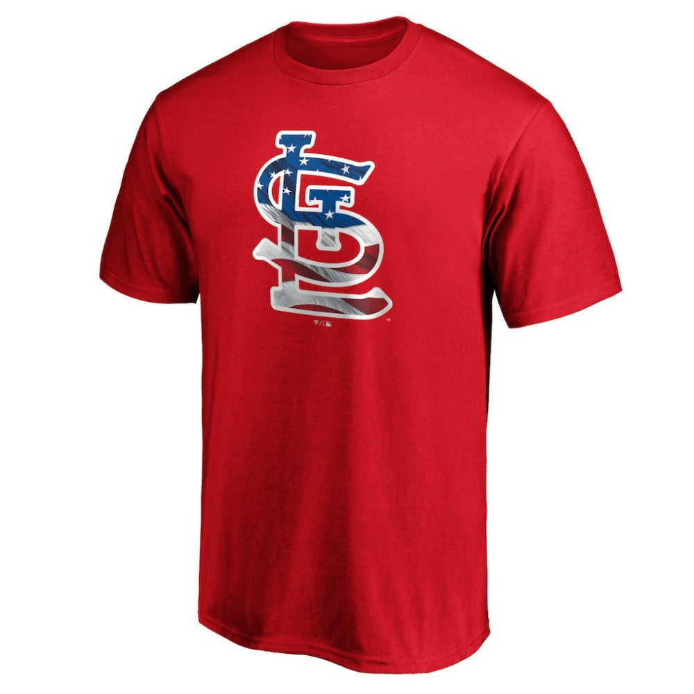 St. Louis Cardinals Banner Wave T-Shirt - Red - MLB Online