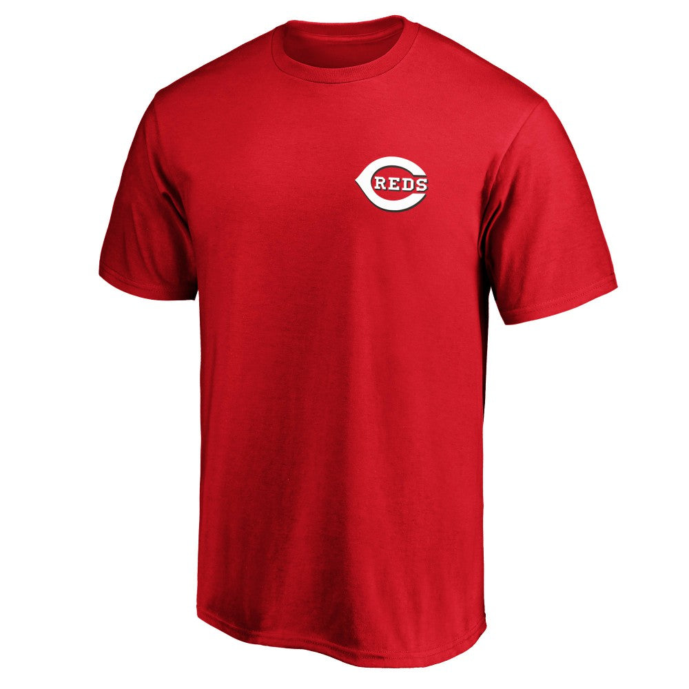 Cincinnati Reds Number One Dad T-Shirt - Red - MLB Discount