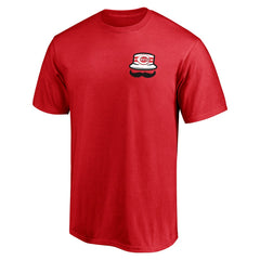 Cincinnati Reds Hometown Collection Stache T-Shirt - Red - MLB Lifestyle
